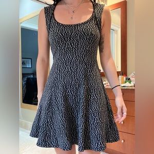 Grey Speckled Silence + Noise Cocktail Dress